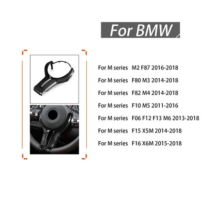 Steering Wheel Cover Trim for BMW M2 F87 M3 F80 M4 F82 (2016-2021)