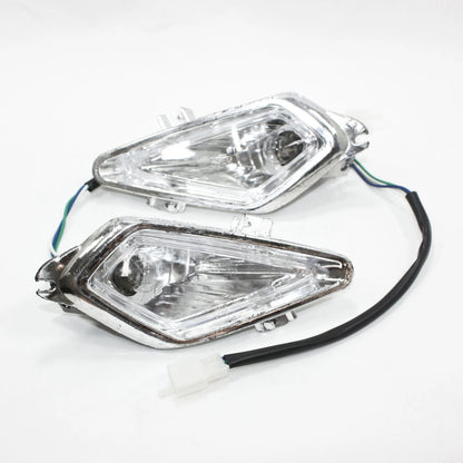 12V  Left Right Head Light Lamps for 110cc 125cc Quad Dirt Bike ATV