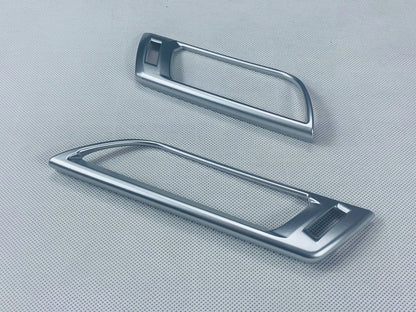 Front Side Air Vent Outlet Cover Trim for Toyota Sienna (2021-2023) 2 x ABS Matte
