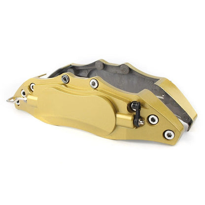 Gold 3D Metal Brake Caliper Covers for Universal Car