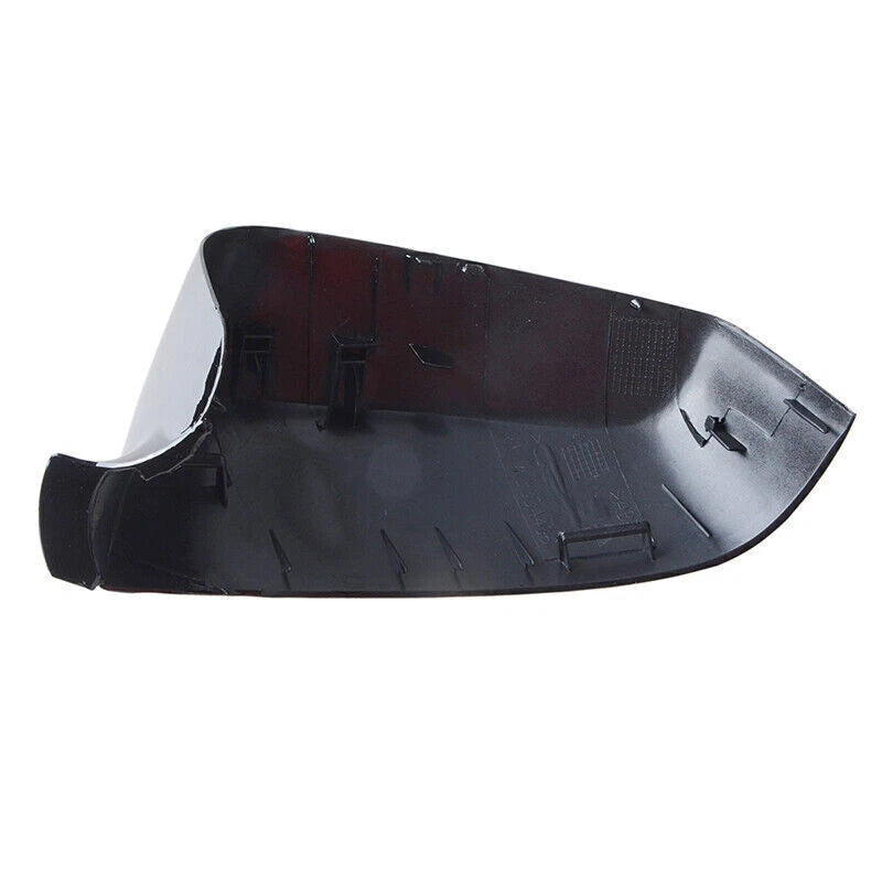 Right Rearview Mirror Cover for BMW 5-Series E60 E61 F10 (2008-2013) Gloss Black