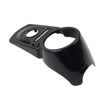 Black Motorcycle Gas Fuel Tank Cover for Harley Dyna FXDWG FXDL FXDB (2004-2023)