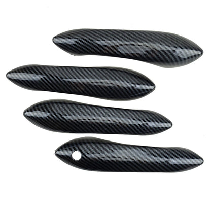 Carbon Fiber ABS Exterior Door Handle Cover Trim for BMW 5 Series (2011-2016)