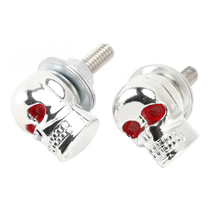Skull Screws for License Plate Chopper Custom M6