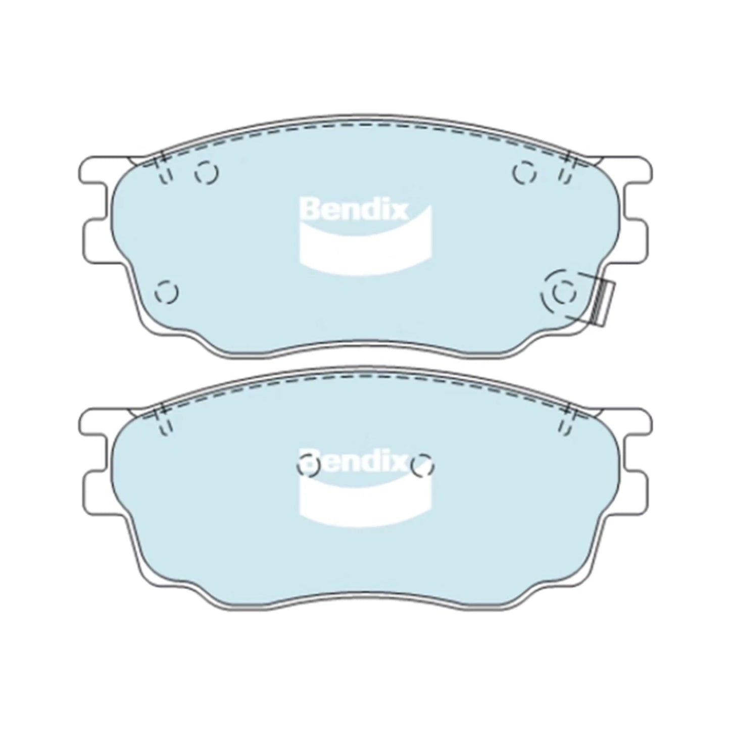 GCT Front Disc Brake Pads Set for Mazda 6 (2002-2005)