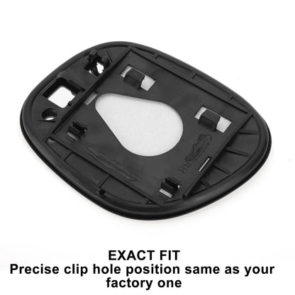 Right Side White Mirror Glass w/ Back Non-heated for Toyota RAV4 (1994-2000)