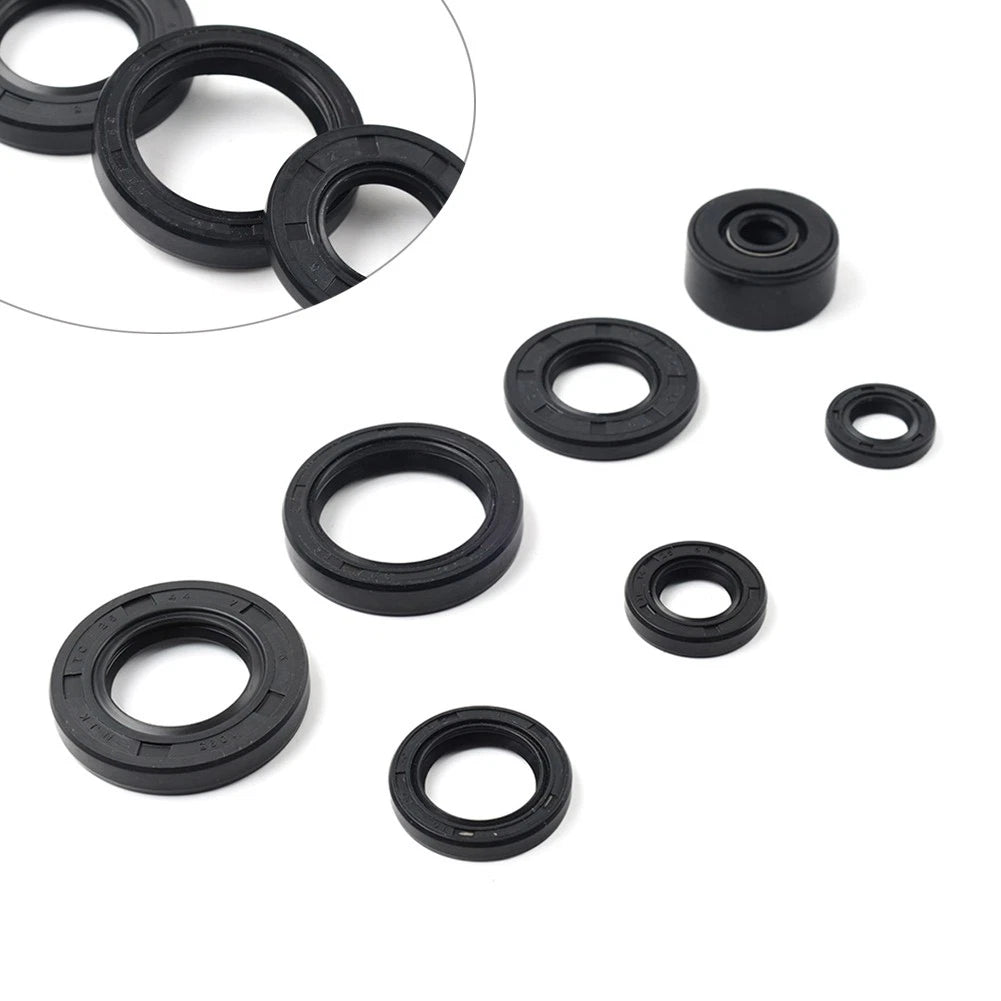7 x Motorcycle Engine Oil Seals for Yamaha DT 125 R DT125 RE (1988-2006)