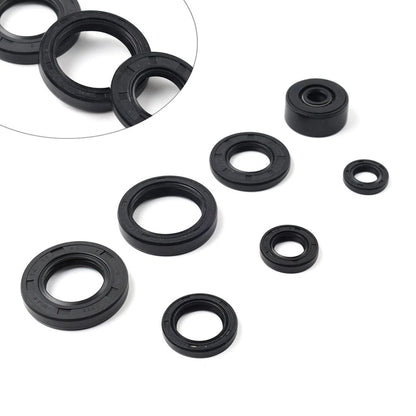 7 x Motorcycle Engine Oil Seals for Yamaha DT 125 R DT125 RE (1988-2006)