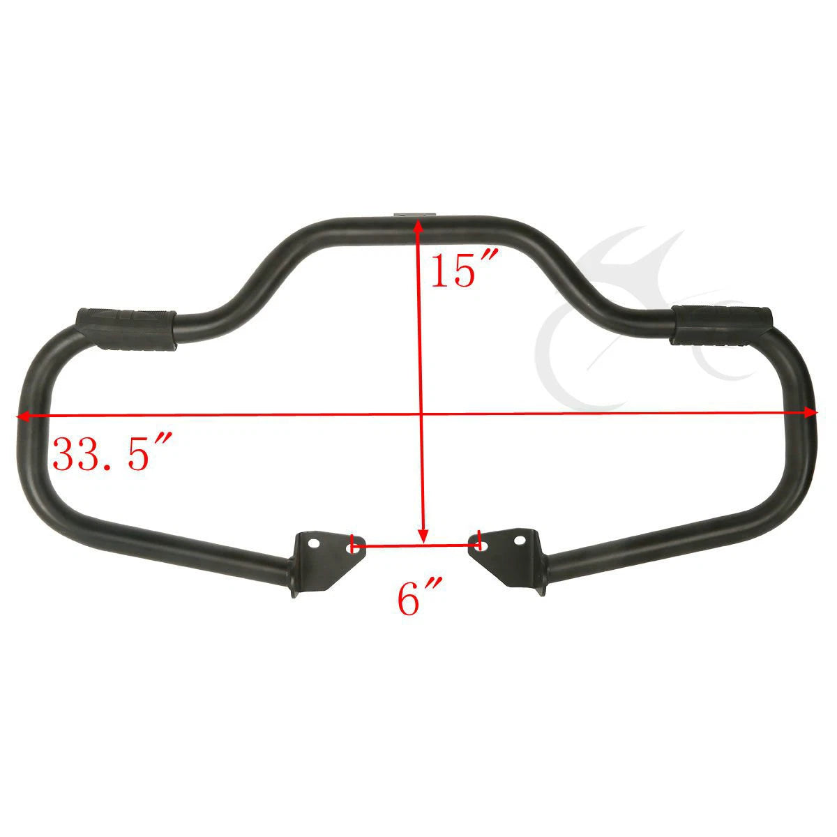 1 1/4" Mustache Engine Guard Crash Bar for Harley Street Bob, Low Rider (2018-2023)