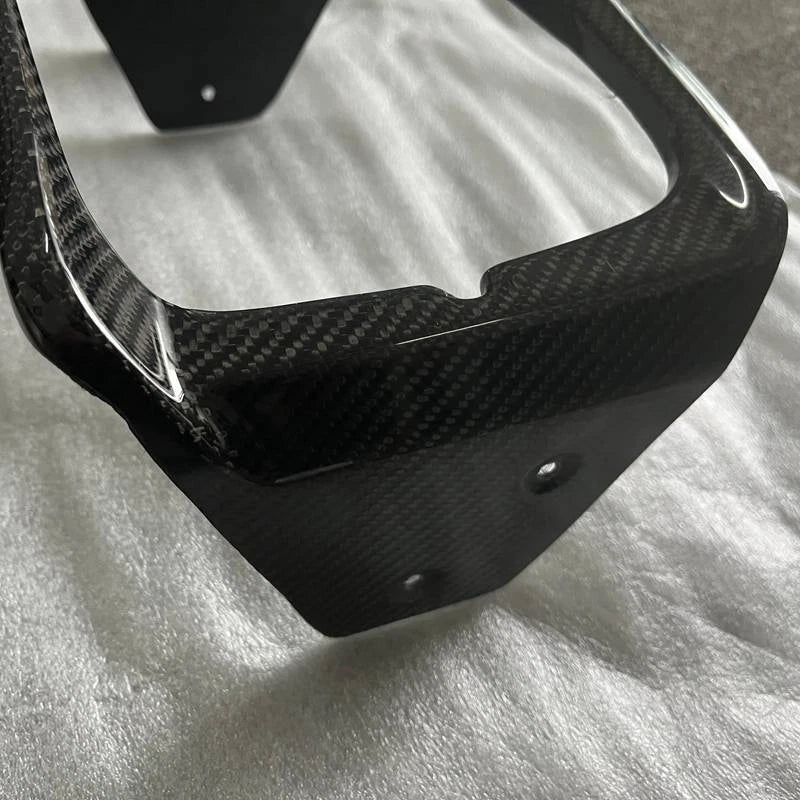 Real Carbon Fiber Headlight Frame Bezel Cover Trim for Toyota Supra A70 1987-92