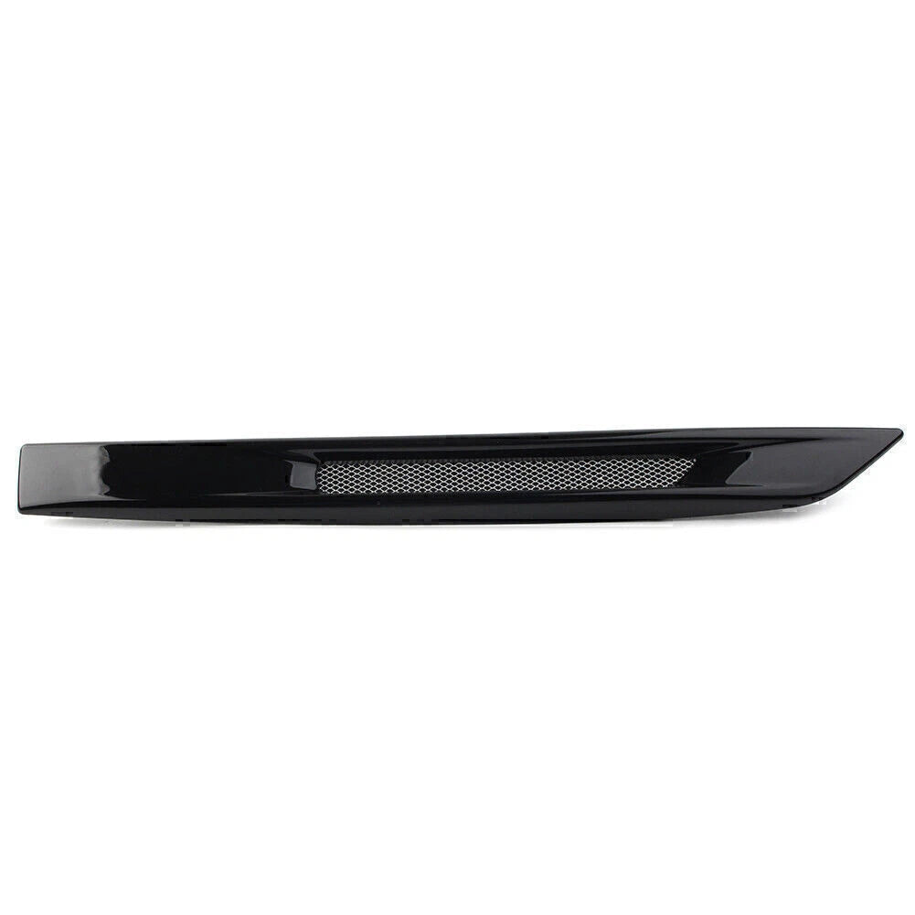 Gloss Black Front Right Fender Air Vent Grille for Jaguar XJ (2010-2019)