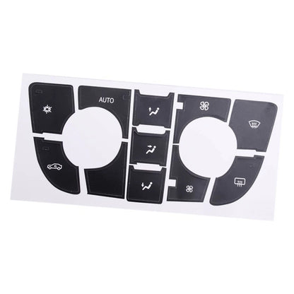 A/C Button Repair Decal Set for Opel Astra J (2010-2015)