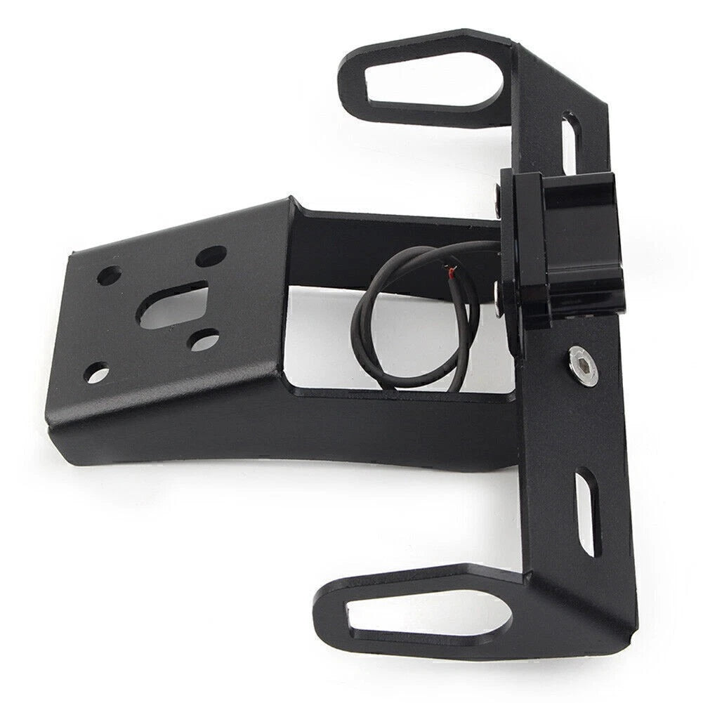 Rear License Plate Holder with LED Light for KAWASAKI ZX-10R, ZX-6R (2004-2023)