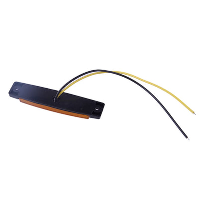 10 x Yellow 12V 6 LED Side Marker Indicator Lights for Car RV Truck Trailer