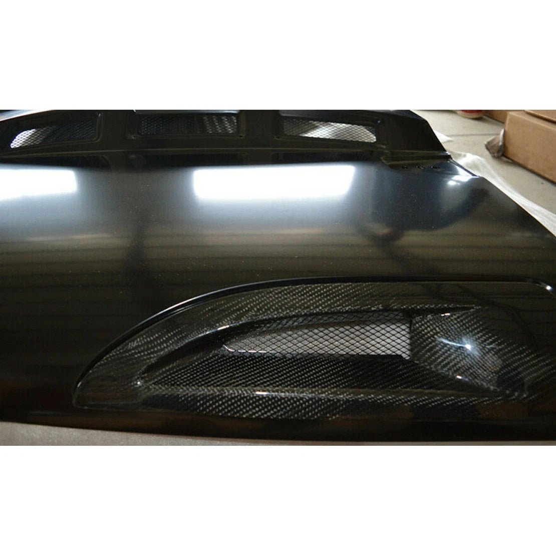 2 x Hood Air Outlet Cover Trim for Jeep Wrangler JK (2007-2017)