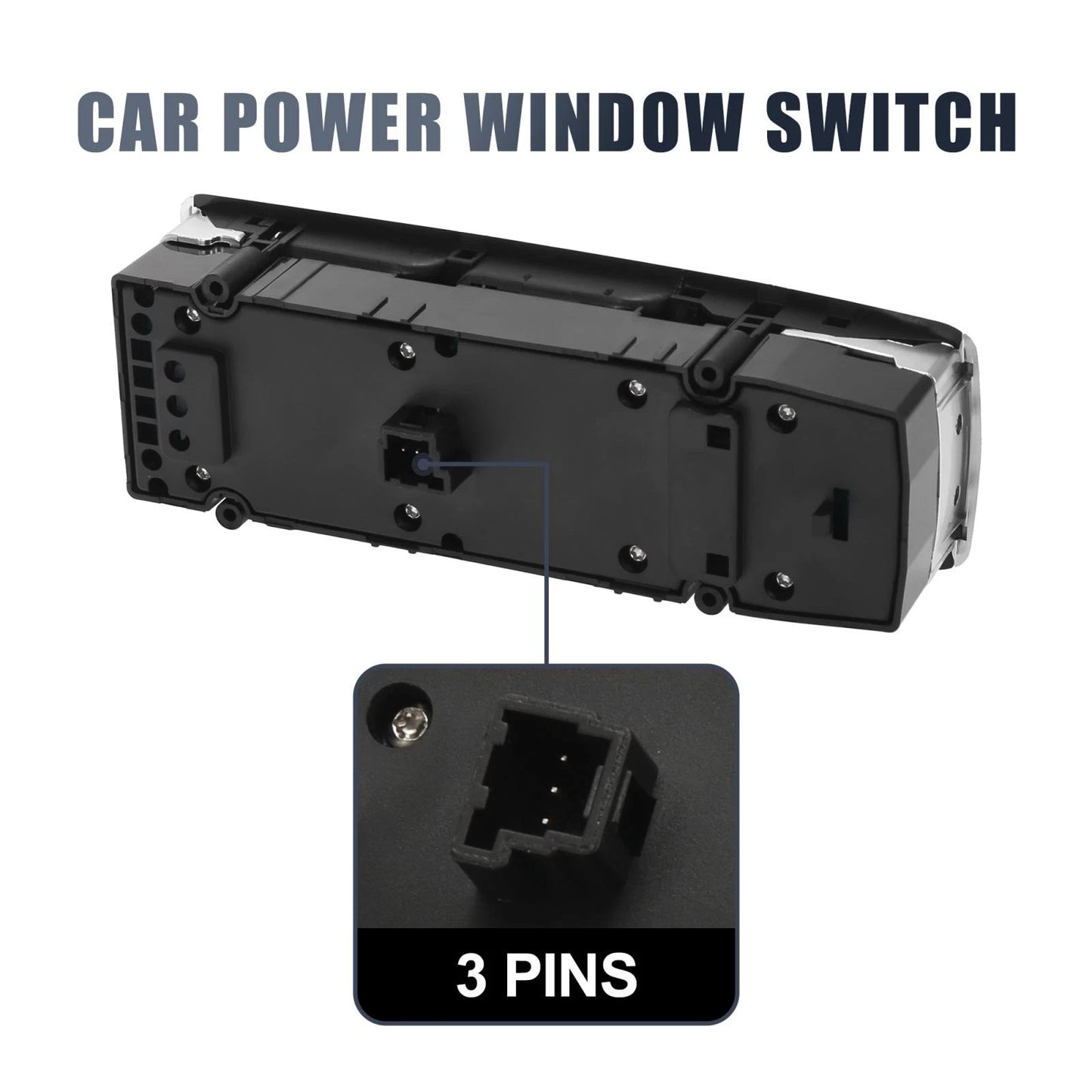 Master Driver Side Power Window Switch for Mercedes-Benz GLK280 (2009)