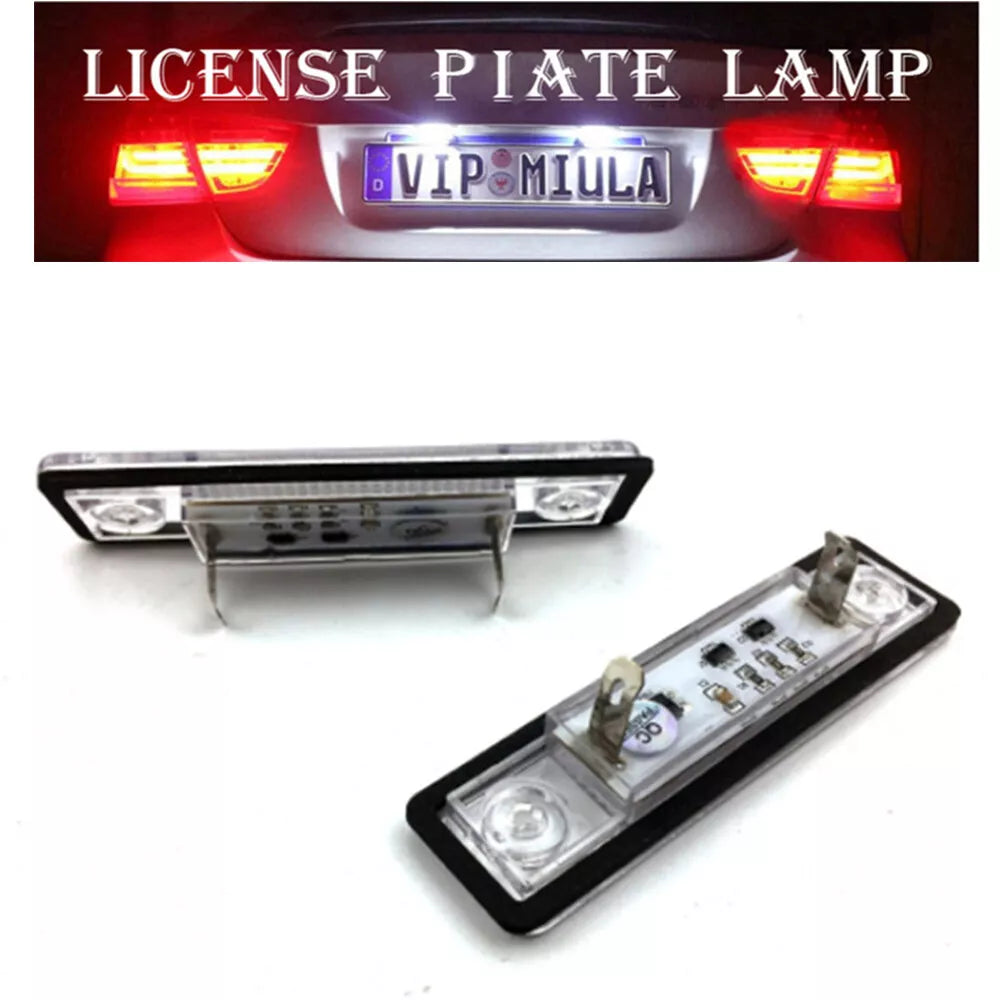 LED License Plate Light for Vauxhall Opel Corsa B/Astra F/G/Vectra/Omega (1993-2006)