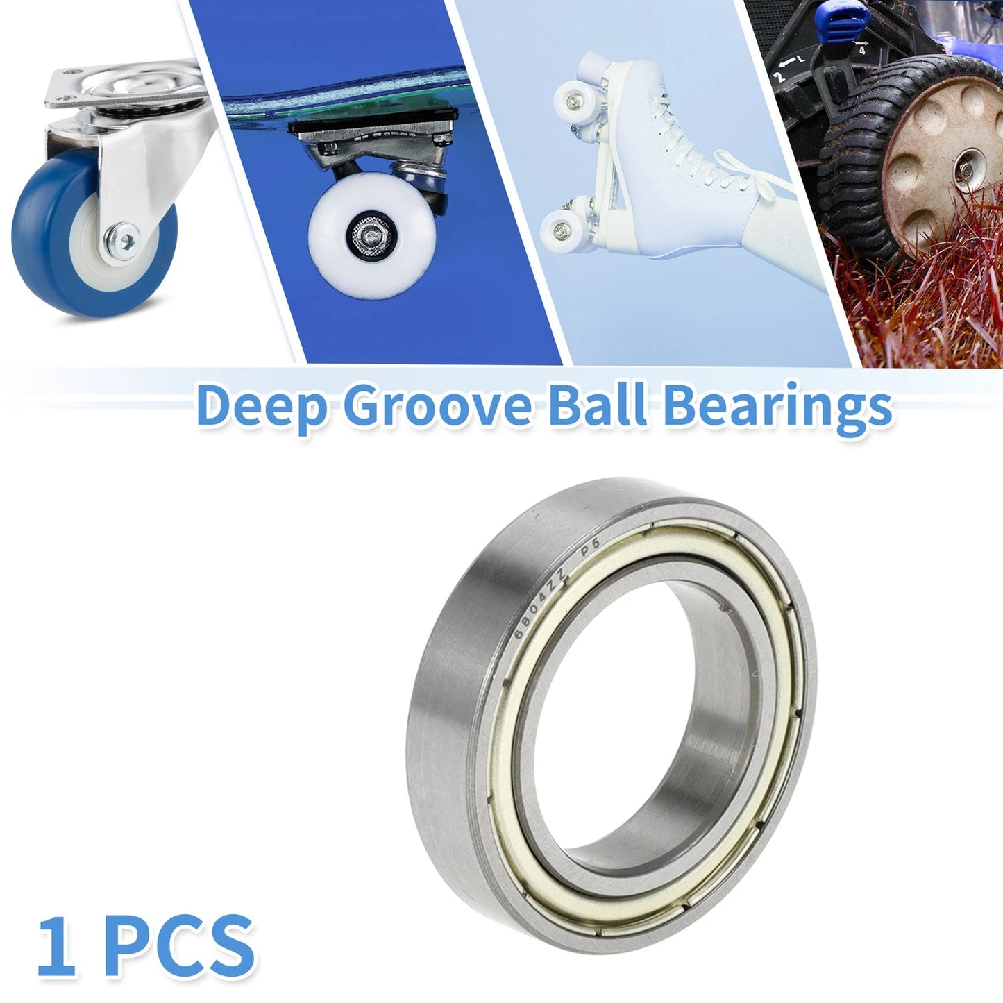 Deep Groove Ball Bearings 20x32x7mm for Scooter Skateboard Wheel