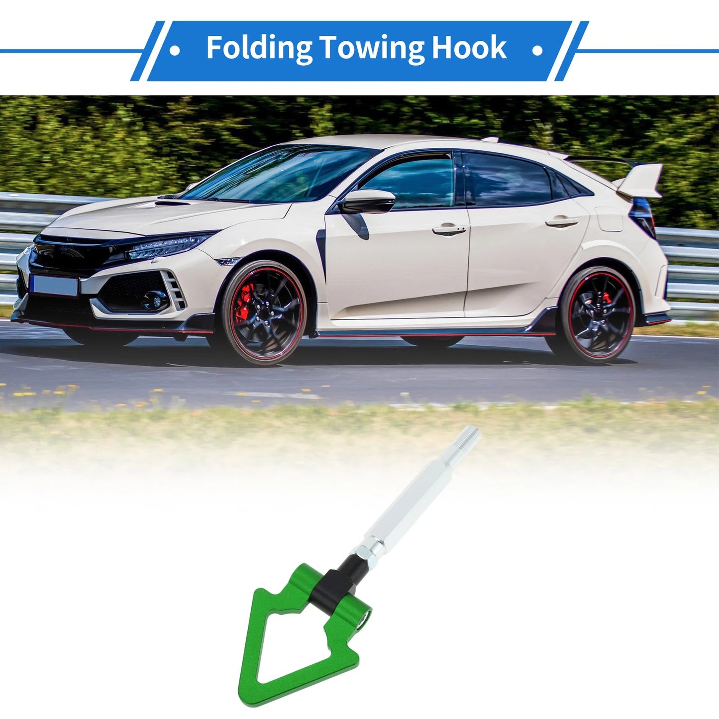 Folding Triangle Tow Hook for Subaru Impreza