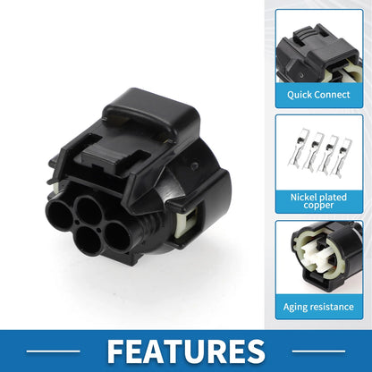 Air Conditioning Pressure Sensor Connector Plug for Toyota