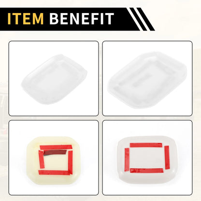 Exterior Door Handle Bowl Cover for Jeep Gladiator JT (2020-2024) White