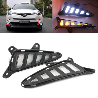 LED Daytime Running Lights for Toyota C-HR 2018 (2018) - 2 x Turn Signal Lamps