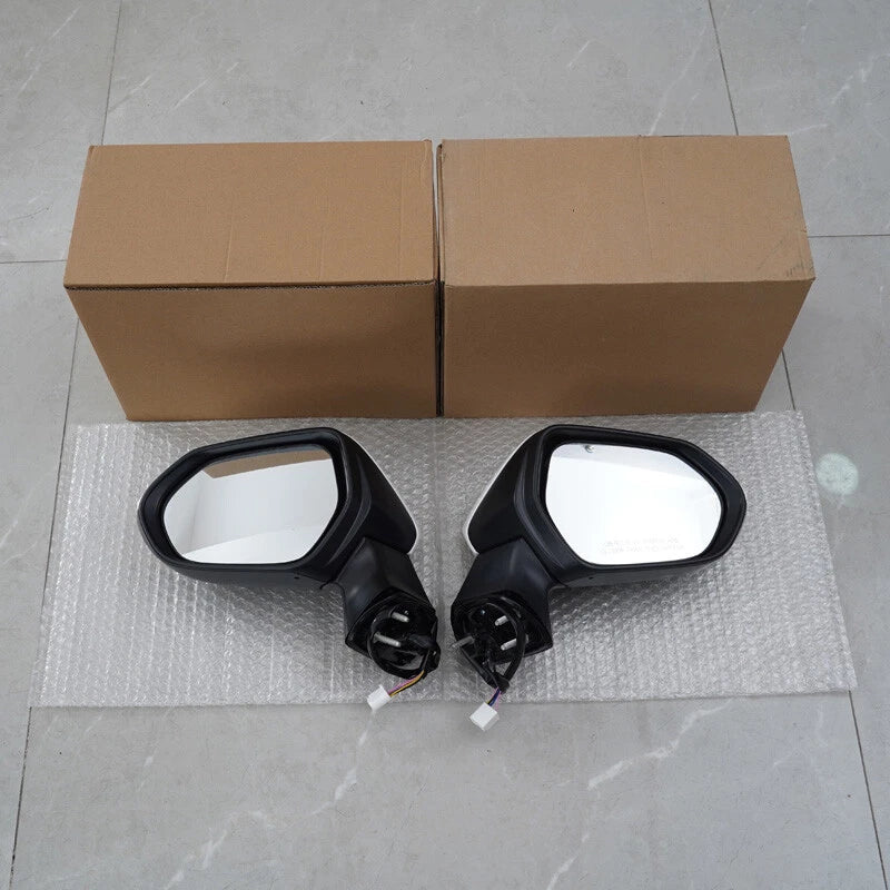 White Power Heated Side View Wing Mirror Assembly for Toyota Corolla (2019-2024)