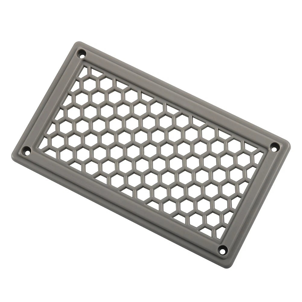 ABS Gray Hexagonal Air Inlet Vent Panel for RV Bus (No Year)