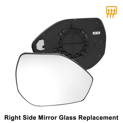 Heated Right Passenger Side Mirror Glass for Ford Explorer (2020-2022)