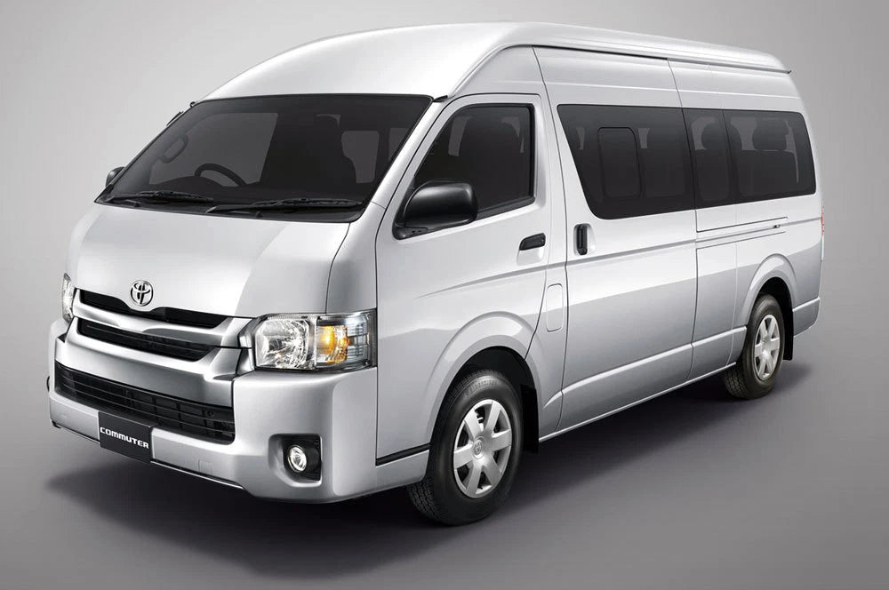 Light Gray Left Inner Slide Door Handle for 05-14 Toyota Hiace Commuter