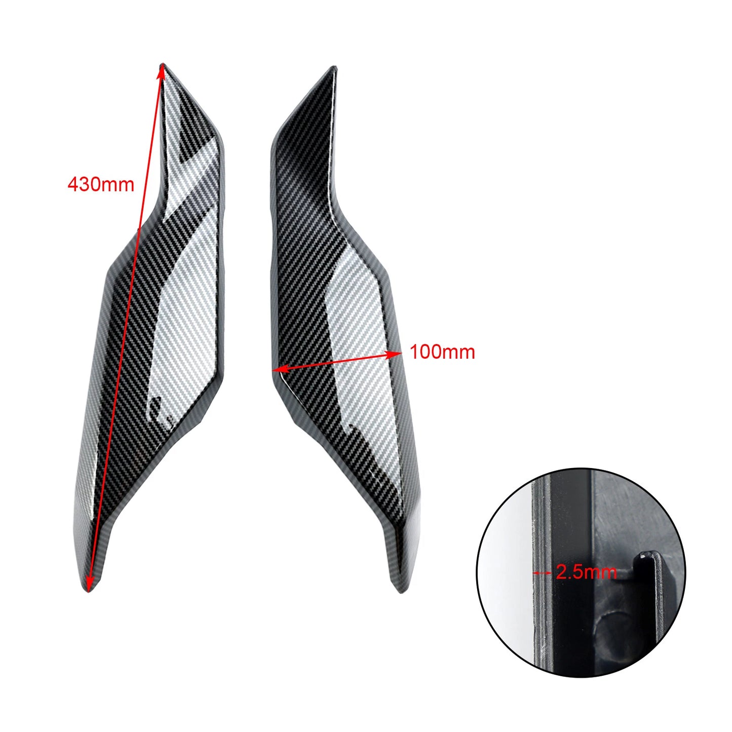 Rear Tail Side Seat Fairing Panel for Yamaha Tracer 900 / GT (2018-2020)