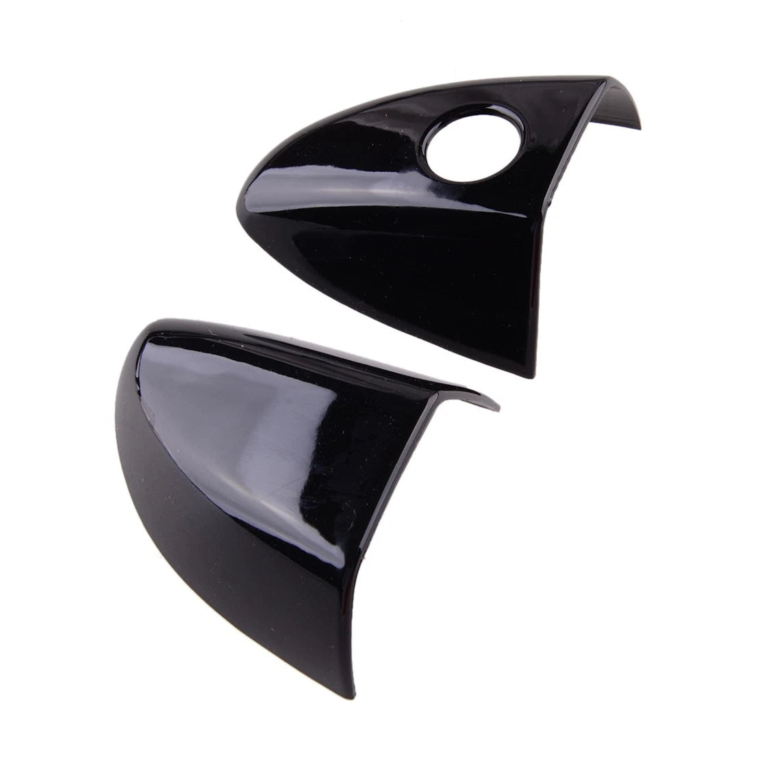 Black Exterior Door Handle Cover Trim for Toyota Corolla Sedan (2014-2019)