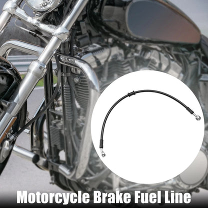 50cm / 10mm / Motorcycle Braided Brake Clutch Hoses Black for Make Model
