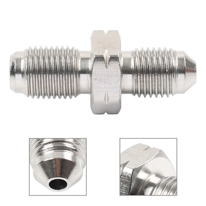 Stainless Brake Fittings Adapter 3/8x24 UNF for AN3 to M10x1.0 (No Year)