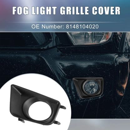 Pair Left Right Fog Light Bezel Cover for Toyota Tacoma (2012-2015)