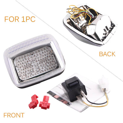 Clear Tail Light Turn Signal for Harley Deuce & V-Rod (2002-2011)