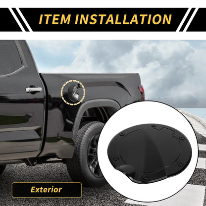 Fuel Tank Oil Gas Cap Cover Trim for Toyota Tundra (2022-2024)