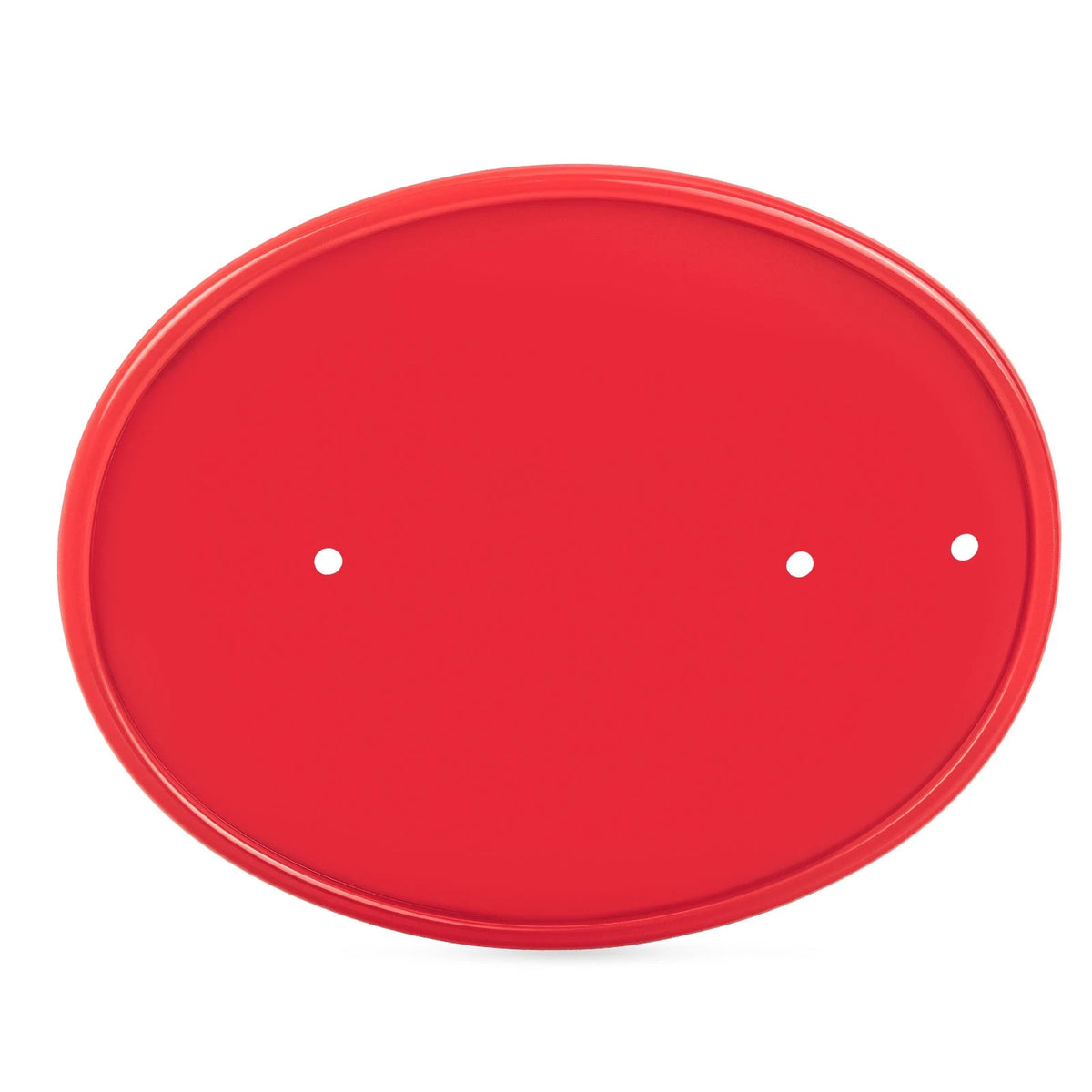 Red Number Plate for Honda Z50/Z50R (1979-1987)