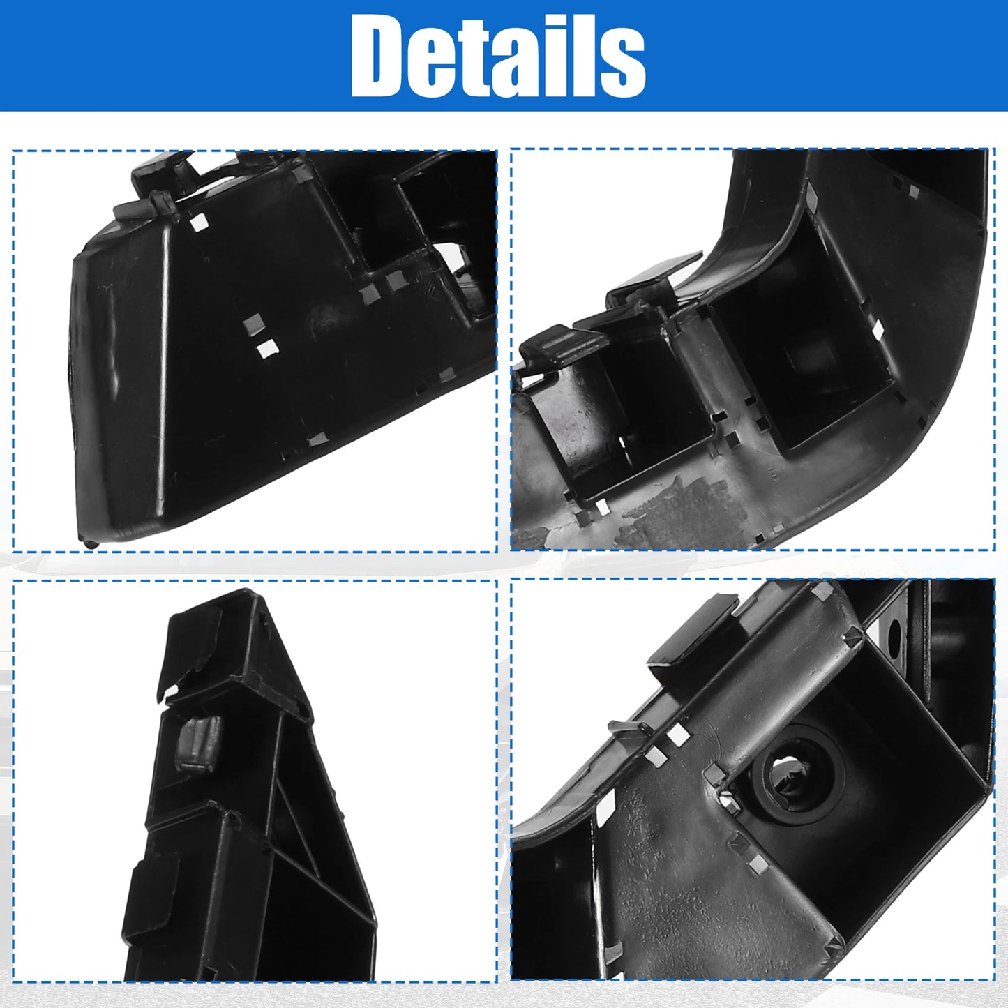 Left Side Front Bumper Bracket for Honda Civic (2016-2020)