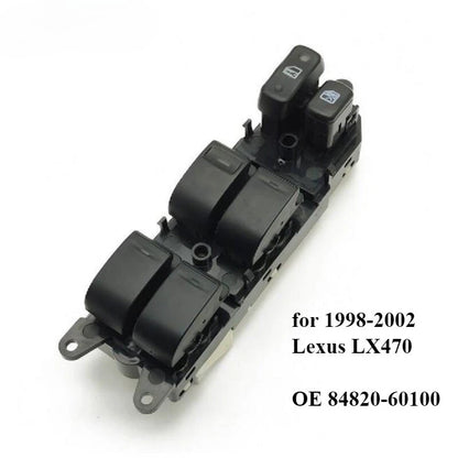 Driver Side Power Window Control Switch Front Left for Lexus LX470 (1998–2007)