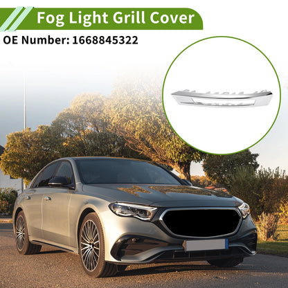 Front Left Fog Light Grill for Mercedes Benz GL350 (2013-2016) Black