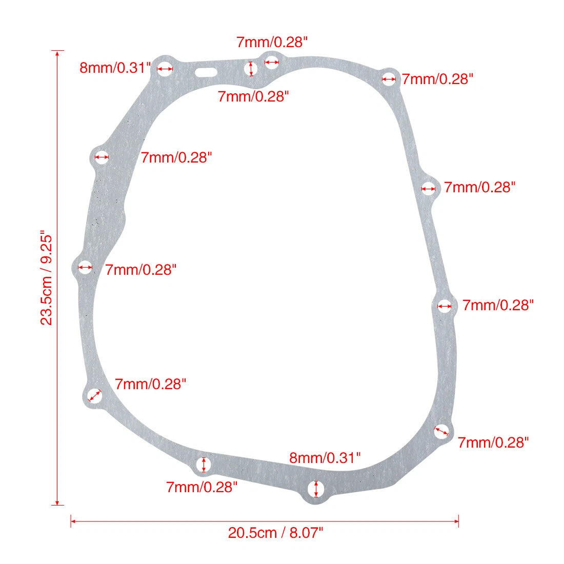 Clutch Cover Gasket for CG125 CG150