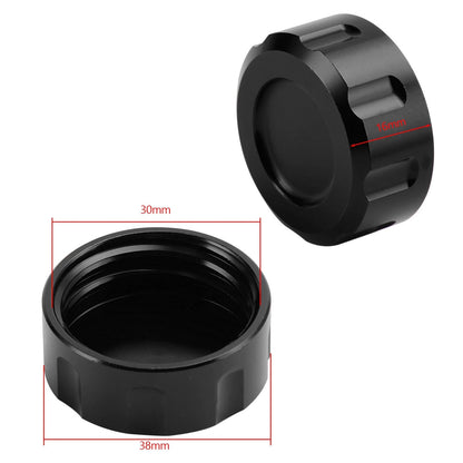 Brake Fluid Reservoir Cover Rear Black for Honda Dax ST 125 Monkey Z125 (2021-2023)