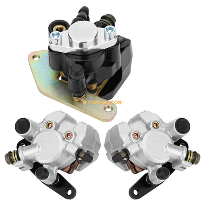 Front & Rear Brake Caliper Set for Yamaha Banshee 350 YFZ350 (1990–2006)