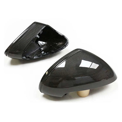 Carbon Fiber Replace Side Mirror Caps For Porsche 991 911 981 Boxster Cayman