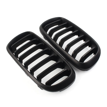 Single Slat Front Bumper Kidney Grille for BMW X5 F15, X6 F16 (2013-2017)