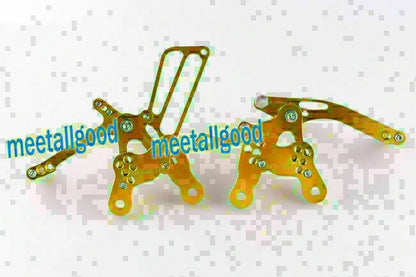Gold Aluminum Rearsets for Honda CBR900 1993-1999 - 2 x Foot Rest Pegs