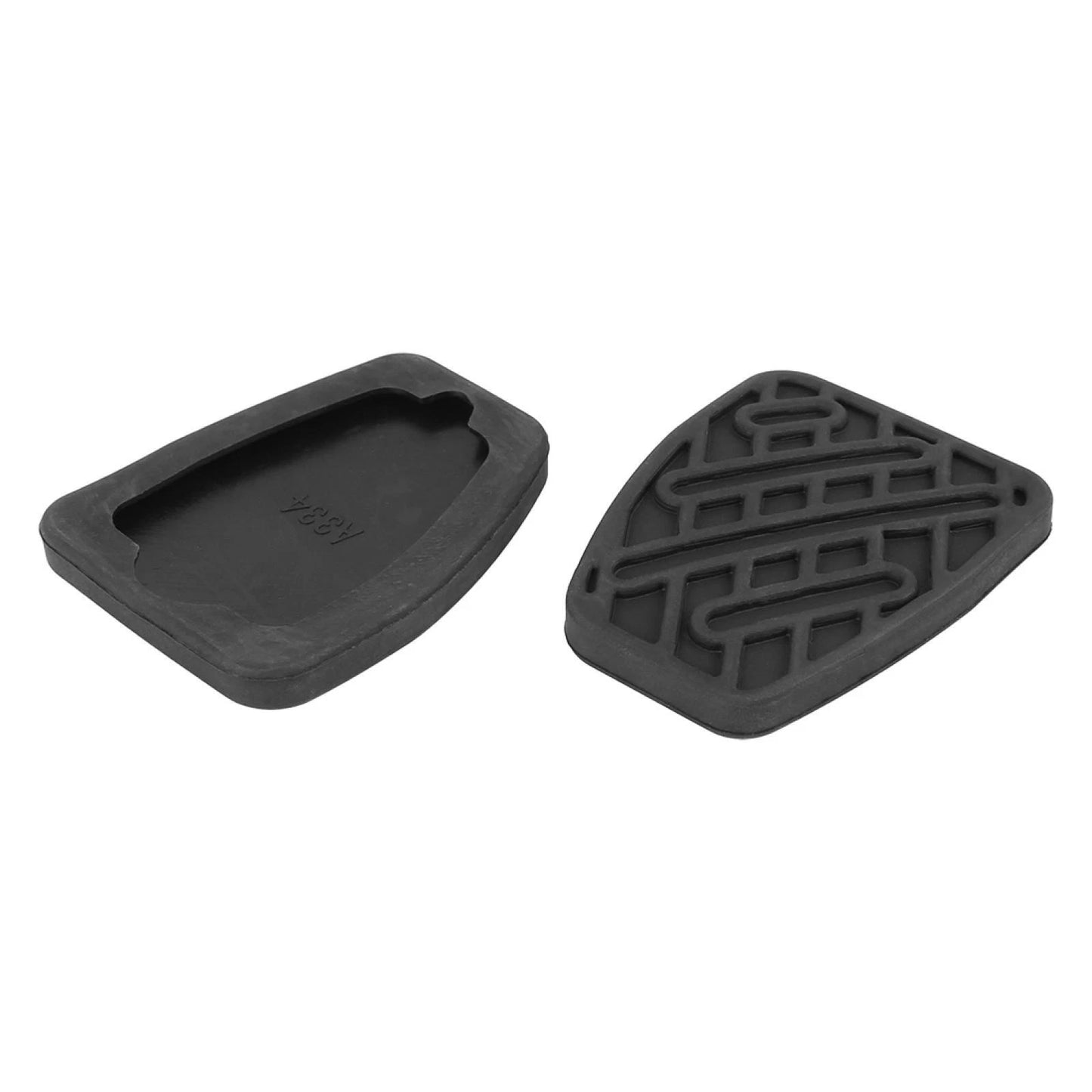 Black Rubber Brake Clutch Pedal Pad Cover for Nissan Qashqai (2007-2023)
