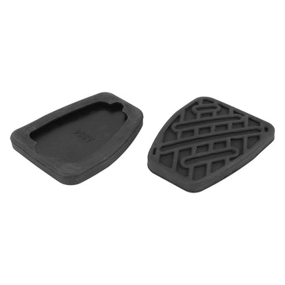 Black Rubber Brake Clutch Pedal Pad Cover for Nissan Qashqai (2007-2023)