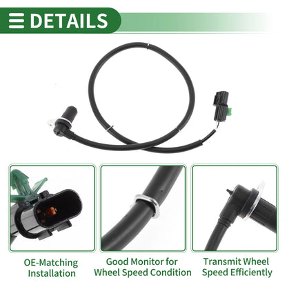 ABS Wheel Speed Sensor for Mitsubishi Montero IV (2006-2016)